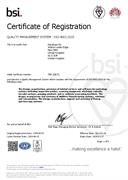 Certificate – Renishaw Group FM10671 – ISO9001